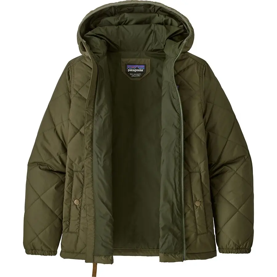 Men's Diamond Quilted Bomber Hoody 2