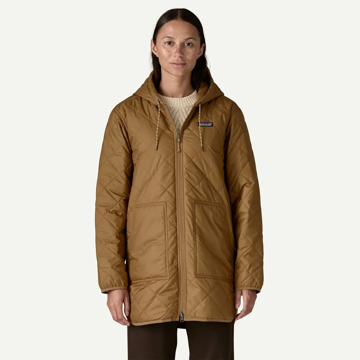 Women's Diamond Quilted Parka 1