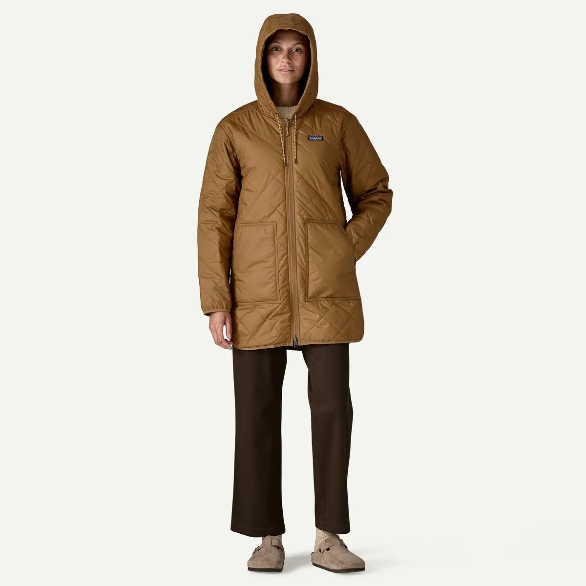 Women's Diamond Quilted Parka 3