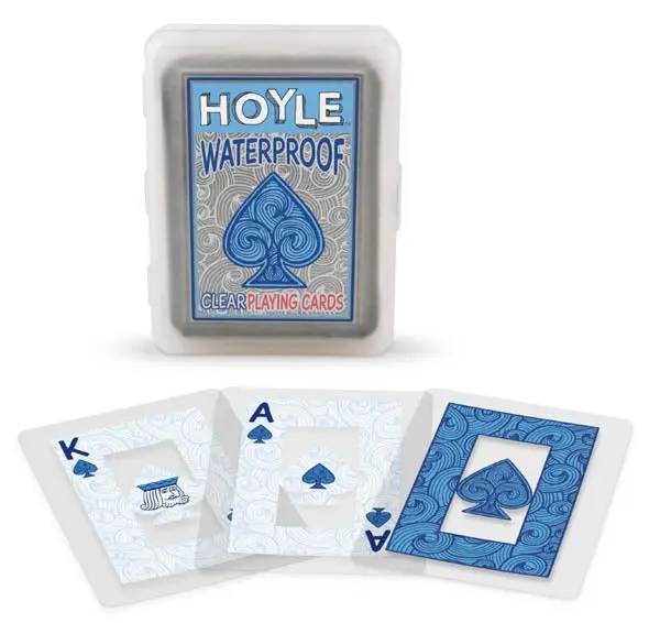 Hoyle Clear Waterproof Cards 1