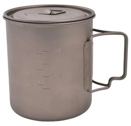 Space Saver Mug With Lid - Titanium (750 Ml) 2