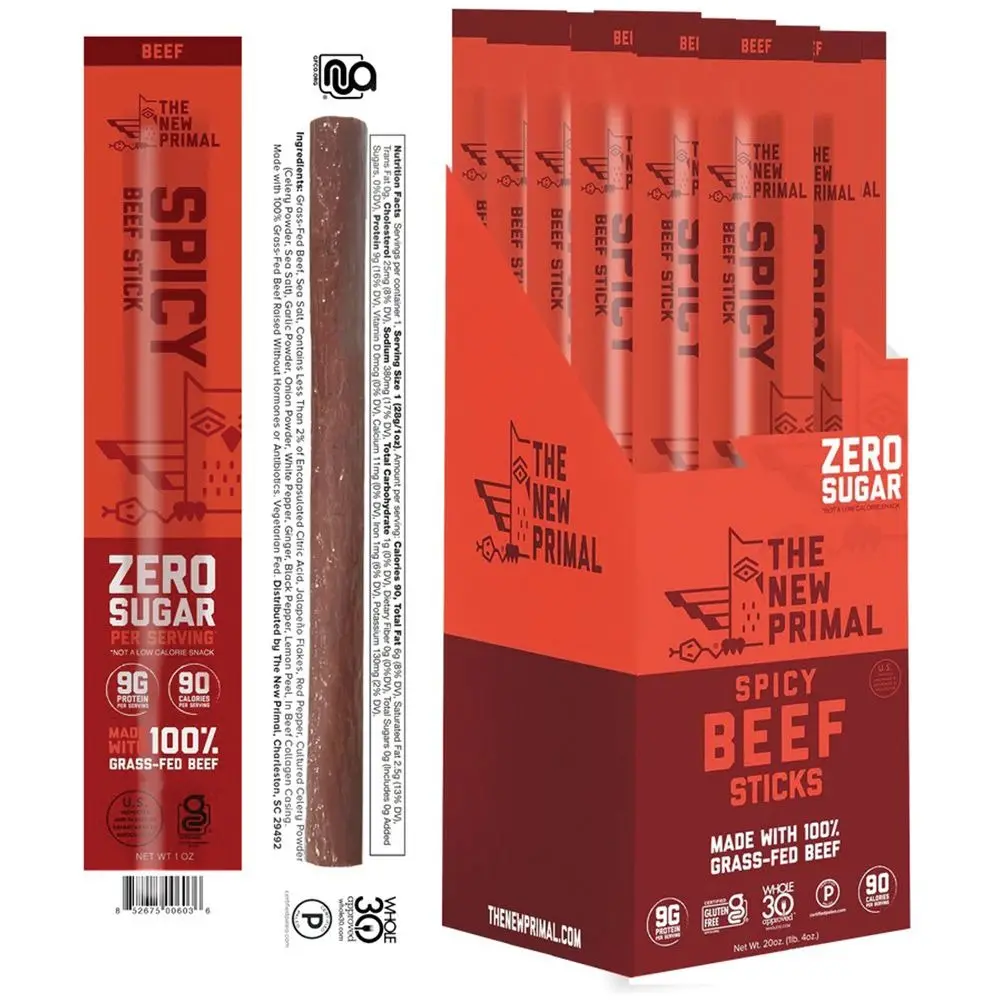 Spicy Beef Stick (Single) 1