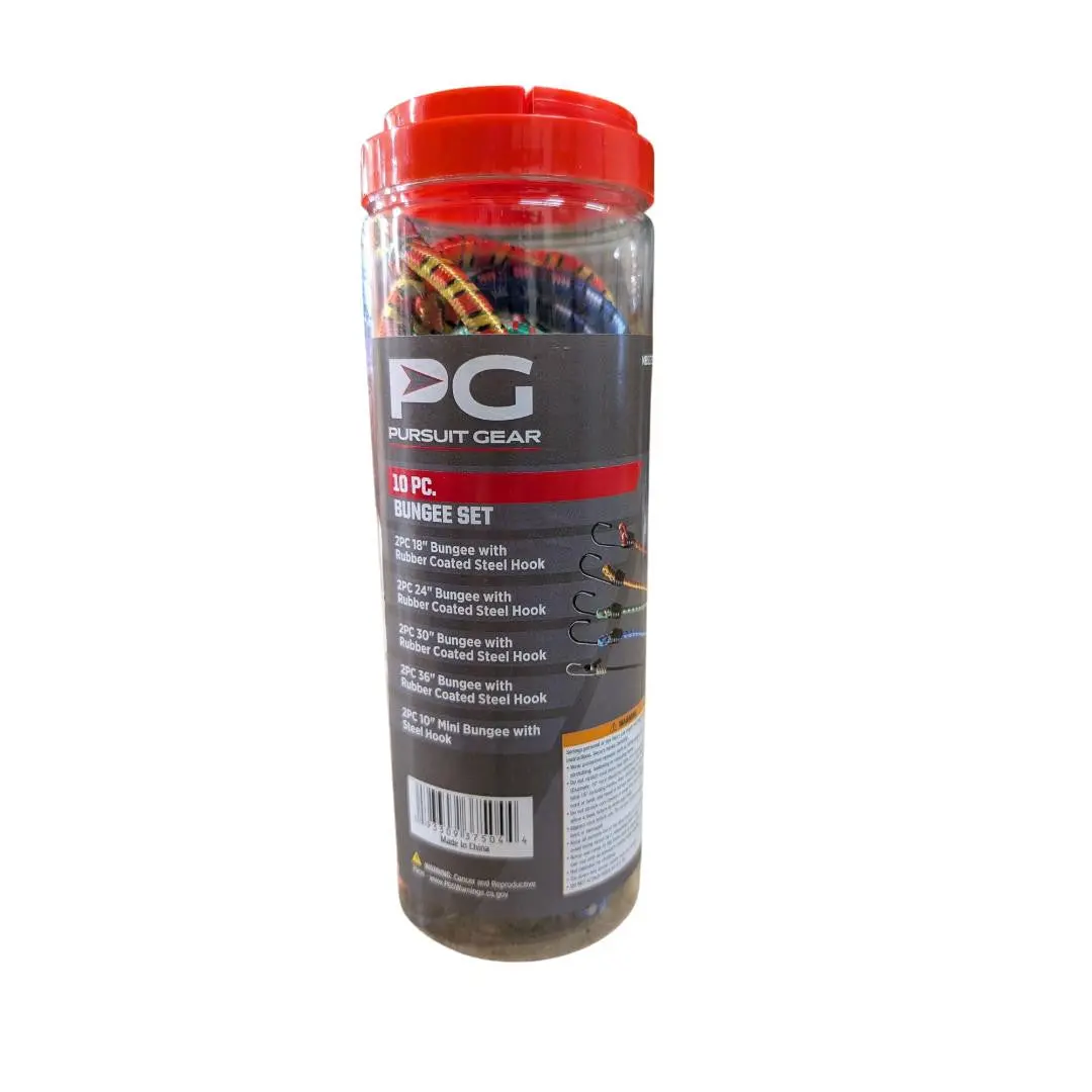 Pursuit Gear 10Pc Bungee Cord Set 1