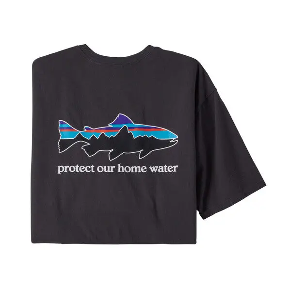 Men`S Home Water Trout Organic T-Shirt 1