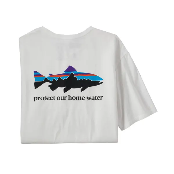 Men`S Home Water Trout Organic T-Shirt 1