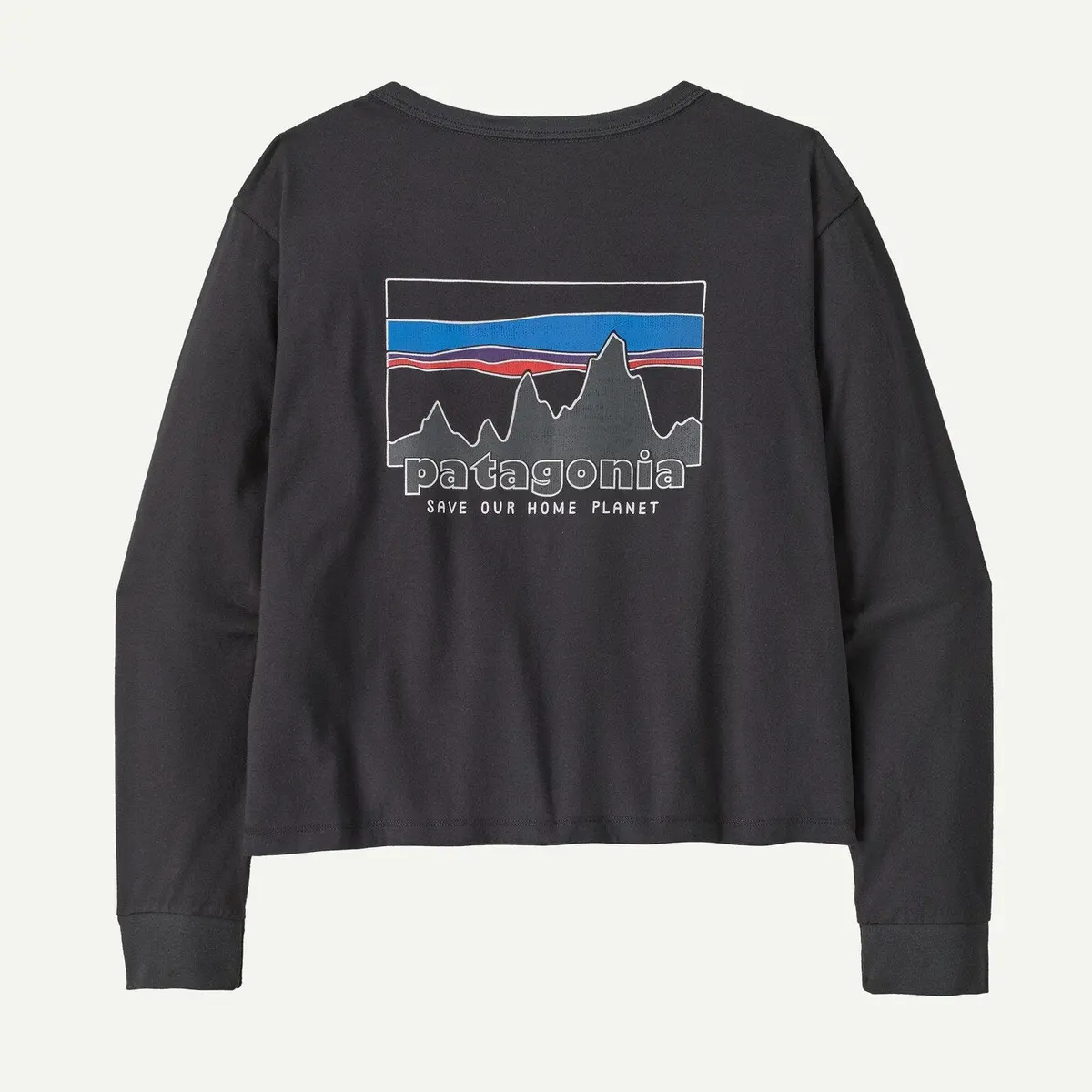 Women's Long Sleeve '73 Skyline Easy Cut Organic T-Shirt 1