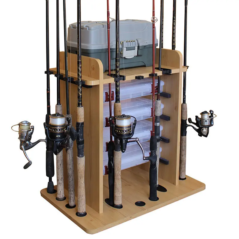 14 Rod - Rack W/ Four Storage Bins 1