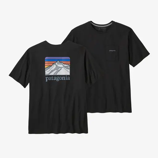 Men's Line Logo Ridge Pocket Responsibili-Tee 1