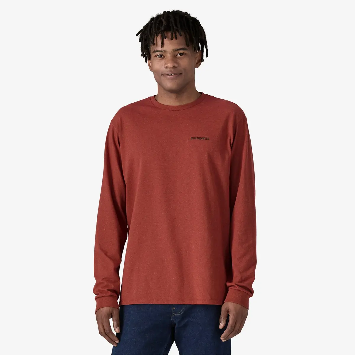 Men's Long-Sleeved Line Logo Ridge Responsibili-Tee 1