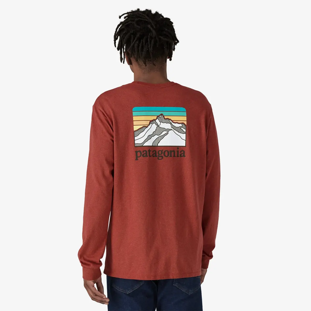 Men's Long-Sleeved Line Logo Ridge Responsibili-Tee 2