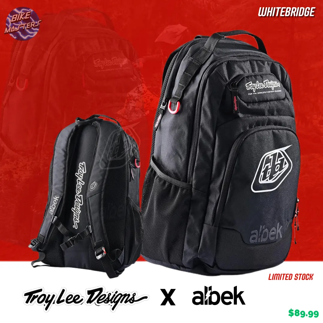 Mochilas Troy Lee Designs Whitebridge Albek Blk 1