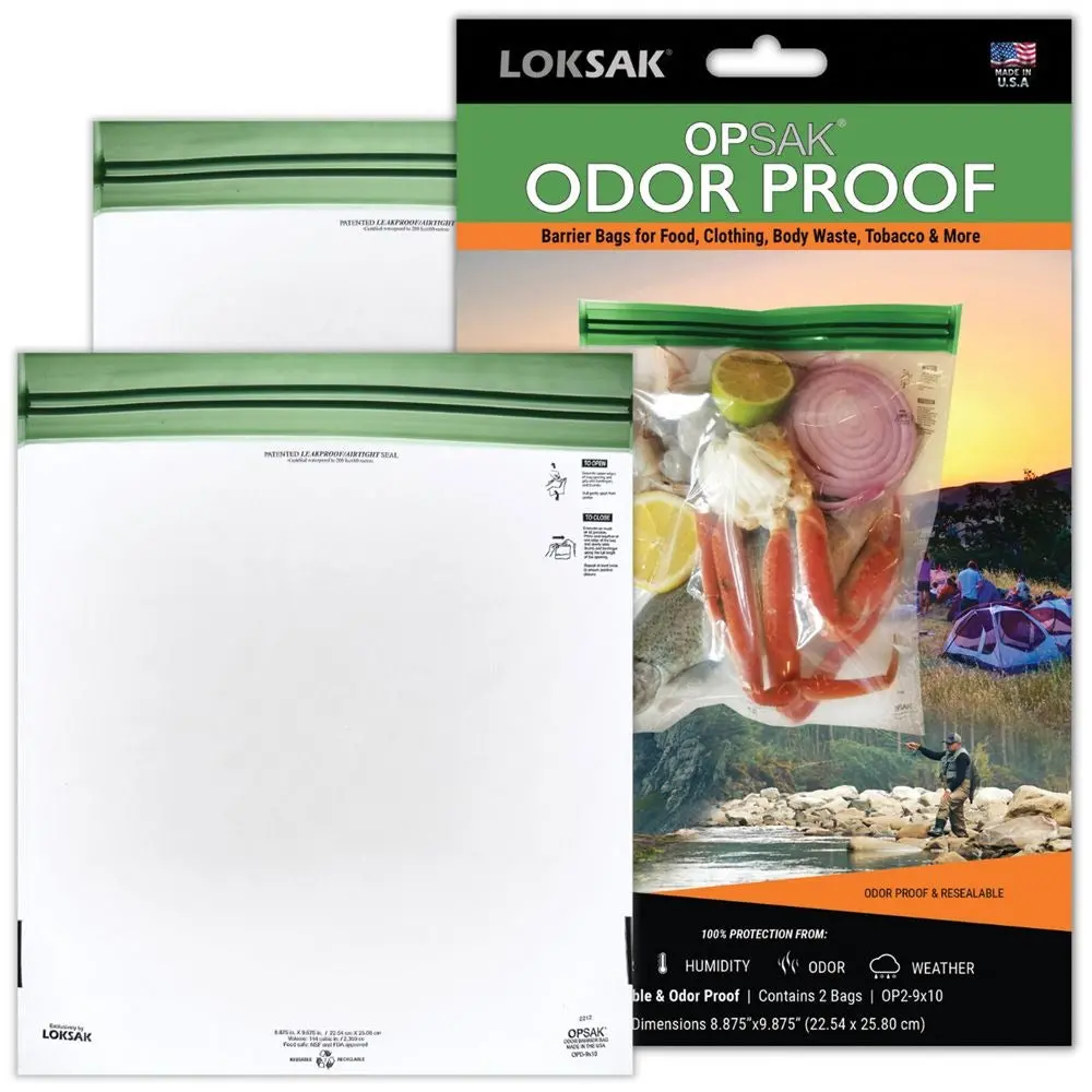 Opsak Odor Proof Bags - 9X10 (2Pk) 1