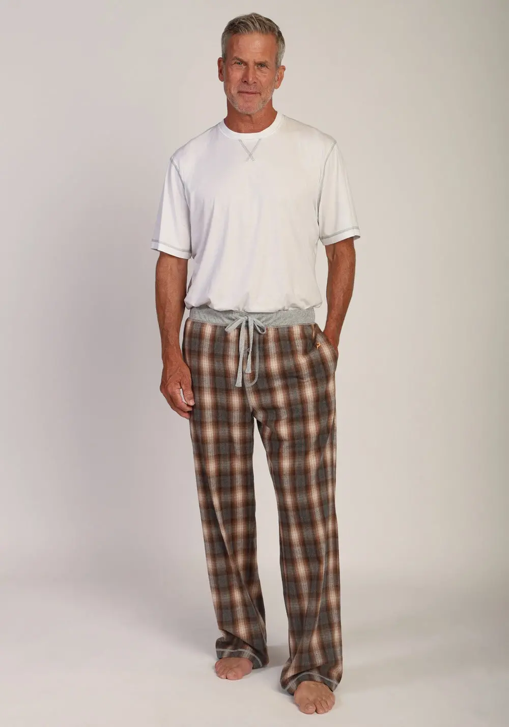 Men's Summit Checks Flannel Pant 3