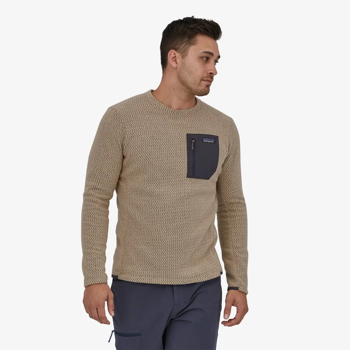 Men`S R1 Air Fleece Crew 2