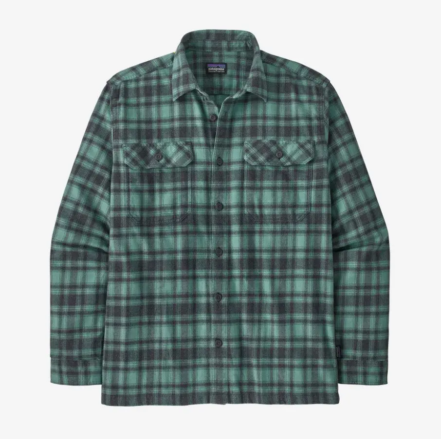 Men's Long-Sleeve Organic Cotton Midweight Fjord Flannel Shirt 1