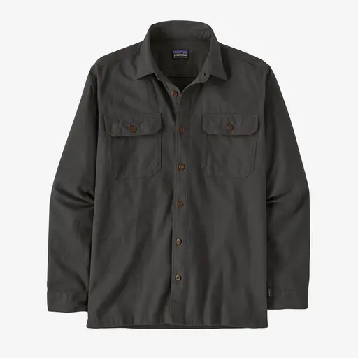 Men's Long-Sleeve Organic Cotton Midweight Fjord Flannel Shirt 1