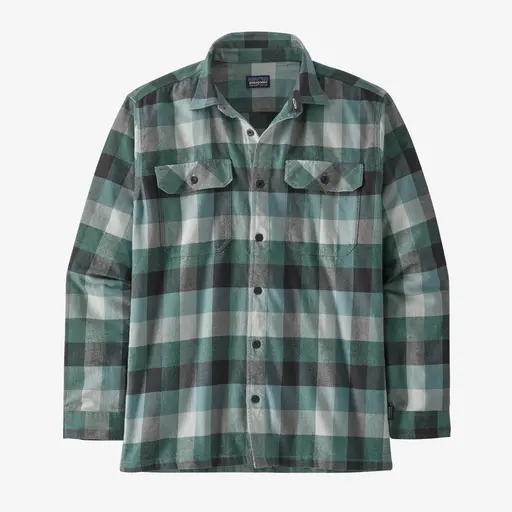 Men's Long-Sleeve Organic Cotton Midweight Fjord Flannel Shirt 1