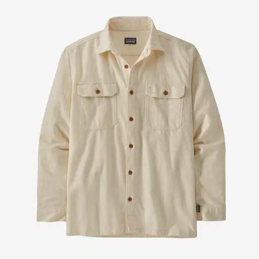 Men's Long-Sleeve Organic Cotton Midweight Fjord Flannel Shirt 1