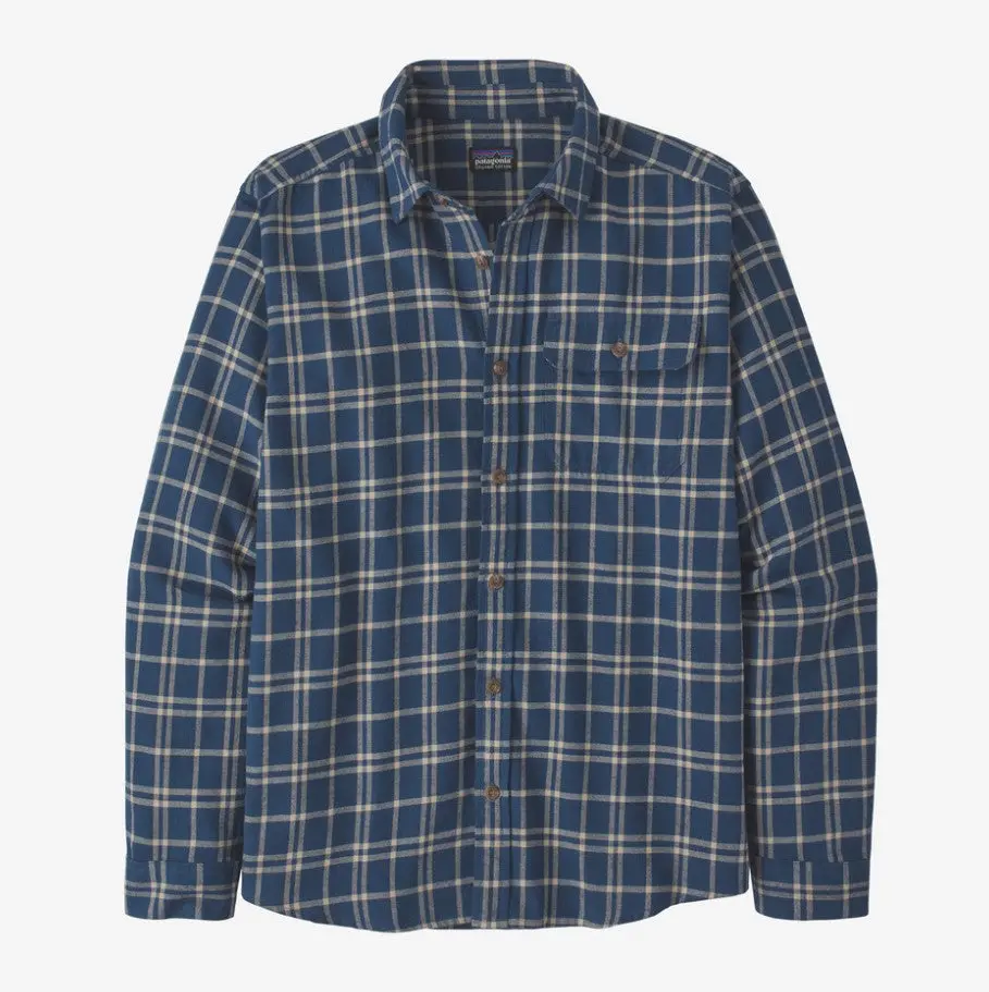 Men's Long-Sleeved Cotton In Conversion Fjord Flannel Shirt 1