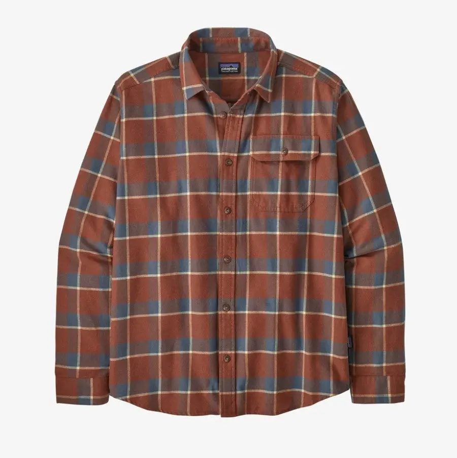Men's Long-Sleeved Cotton In Conversion Fjord Flannel Shirt 1