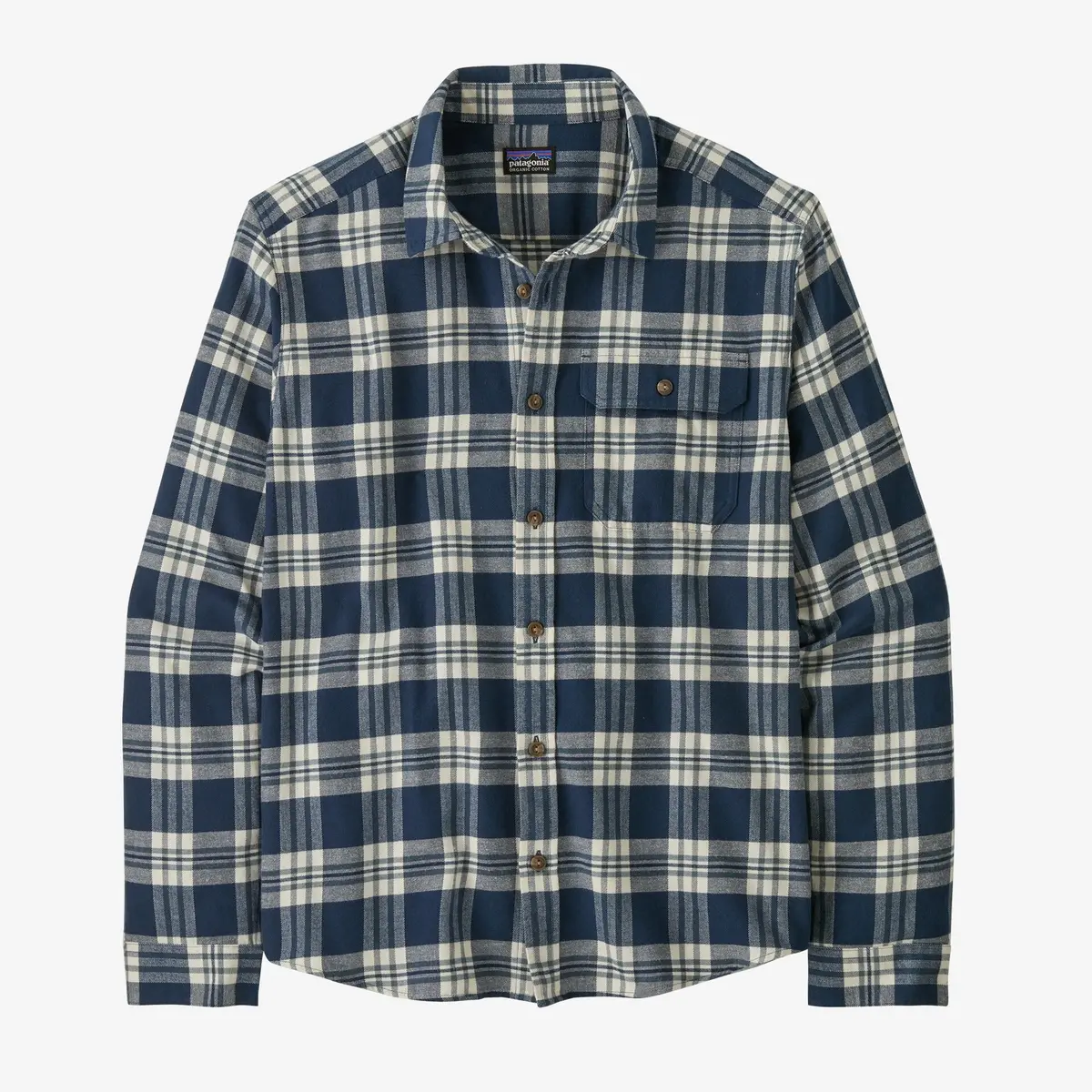Men's Long-Sleeved Lightweight Fjord Flannel Shirt 1