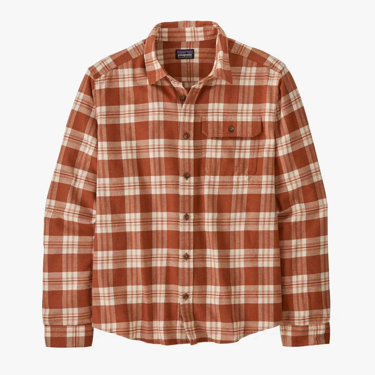 Men's Long-Sleeved Lightweight Fjord Flannel Shirt 1