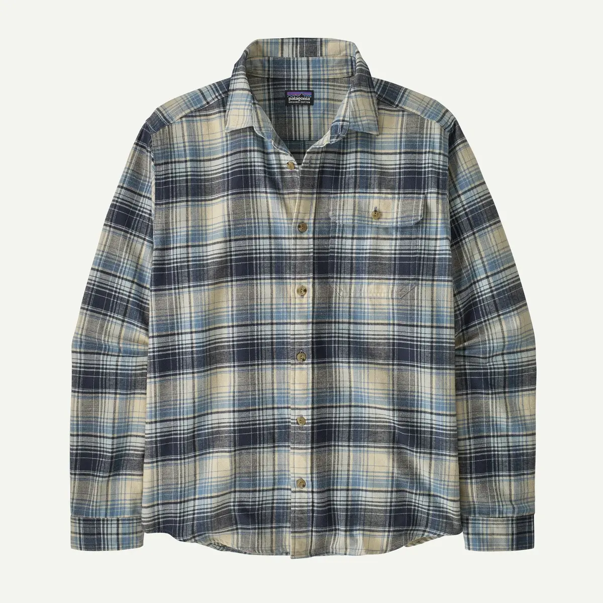 Men's Long-Sleeved Lightweight Fjord Flannel Shirt 3