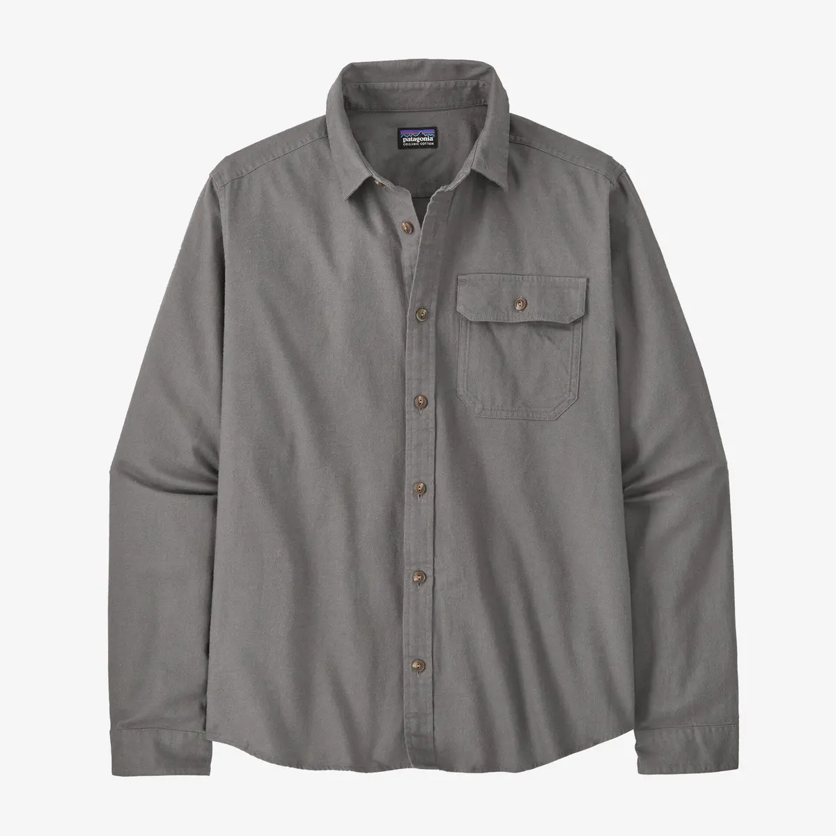 Men's Long-Sleeved Lightweight Fjord Flannel Shirt 1