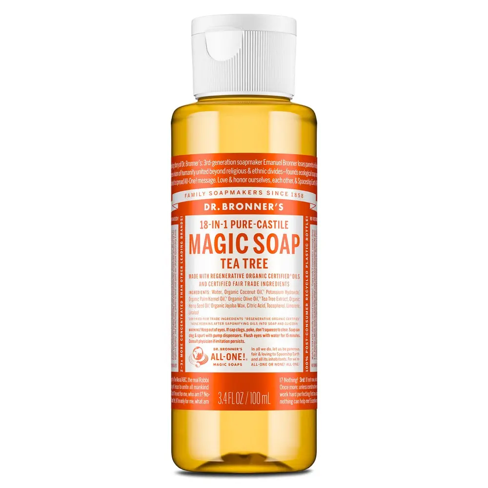 Tea Tree Pure-Castile Magic Soap - 3.4Oz 1