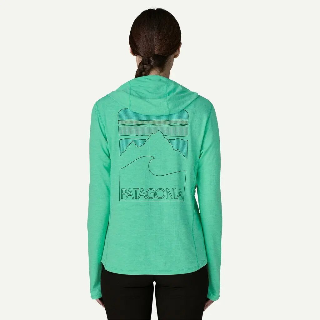 Women's Capilene Cool Sun Hoody - Peak Visions 3