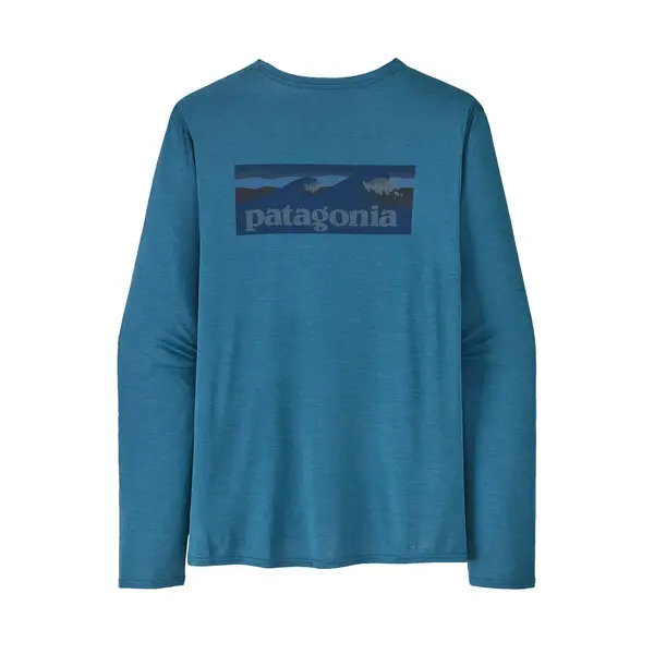 Men's Long-Sleeved Capilene Cool Daily Graphic Shirt - Waters 2