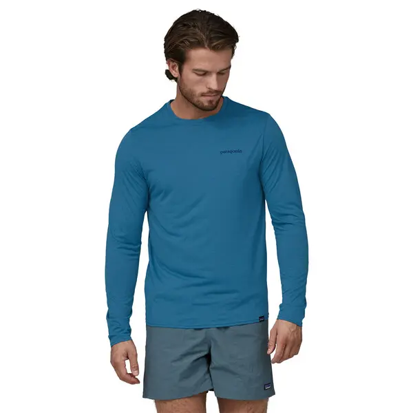 Men's Long-Sleeved Capilene Cool Daily Graphic Shirt - Waters 4
