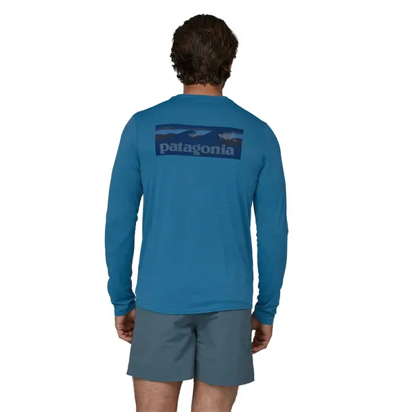 Men's Long-Sleeved Capilene Cool Daily Graphic Shirt - Waters 5