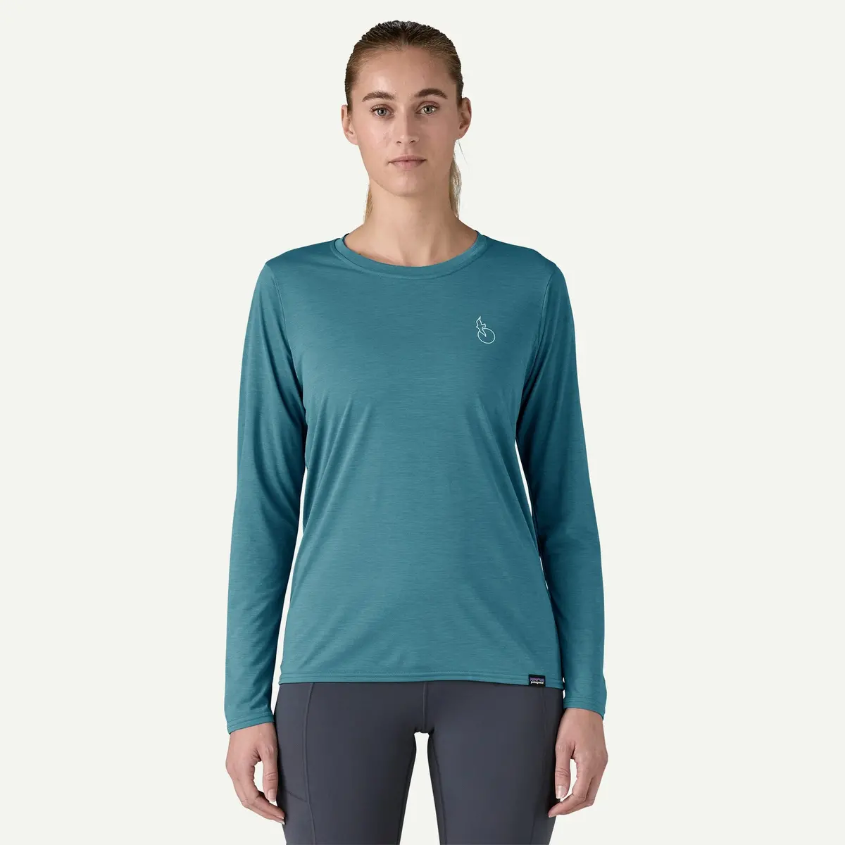 Women's Long Sleeve Capilene Cool Daily Graphic Shirt 1