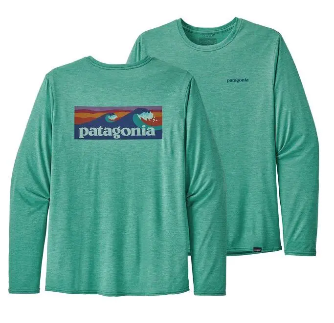 Men's Long-Sleeved Capilene Cool Daily Graphic Shirt 1