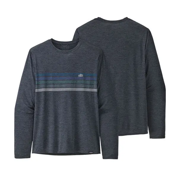 Men's Long-Sleeved Capilene Cool Daily Graphic Shirt 1