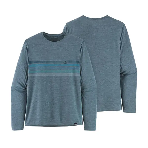 Men's Long-Sleeved Capilene Cool Daily Graphic Shirt 1
