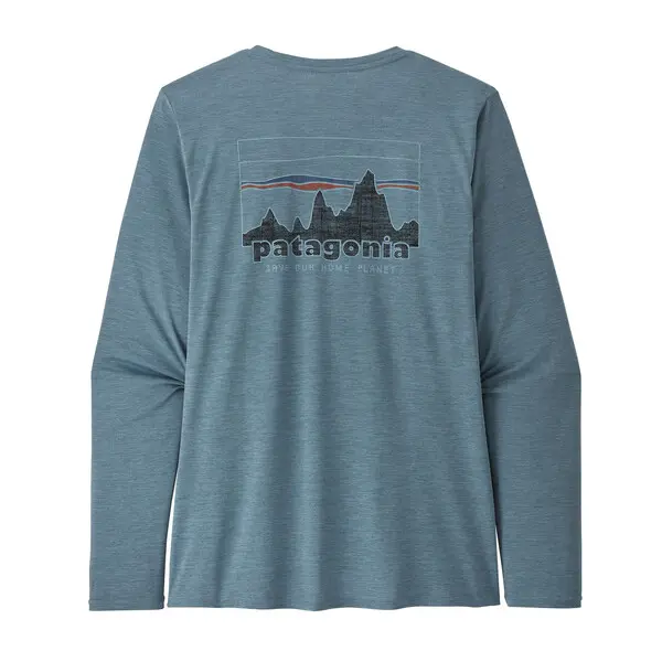 Women's Long-Sleeved Capilene Cool Daily Graphic Shirt 2
