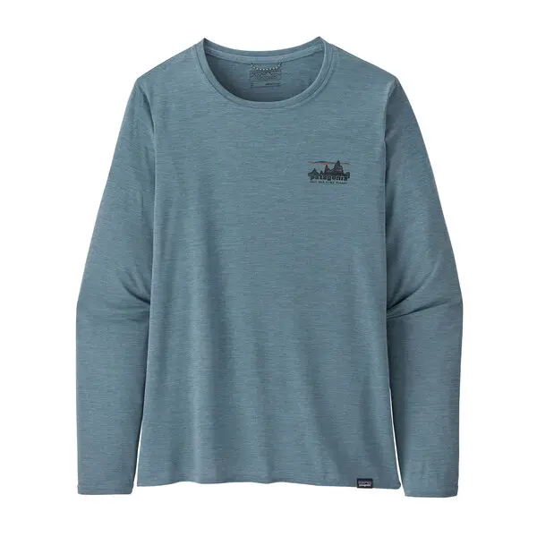 Women's Long-Sleeved Capilene Cool Daily Graphic Shirt 3