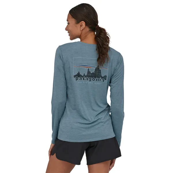Women's Long-Sleeved Capilene Cool Daily Graphic Shirt 4