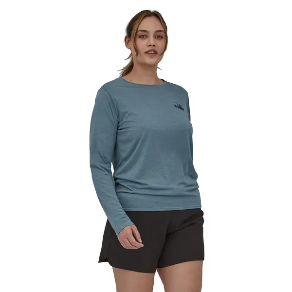 Women's Long-Sleeved Capilene Cool Daily Graphic Shirt 5