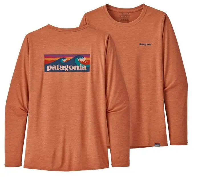 Women's Long-Sleeved Capilene Cool Daily Graphic Shirt 1