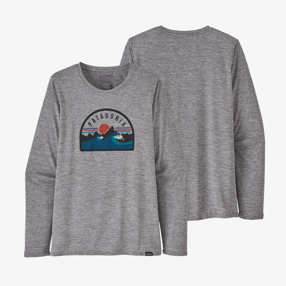 Women's L/S Cap Cool Daily Graphic Shirt 1