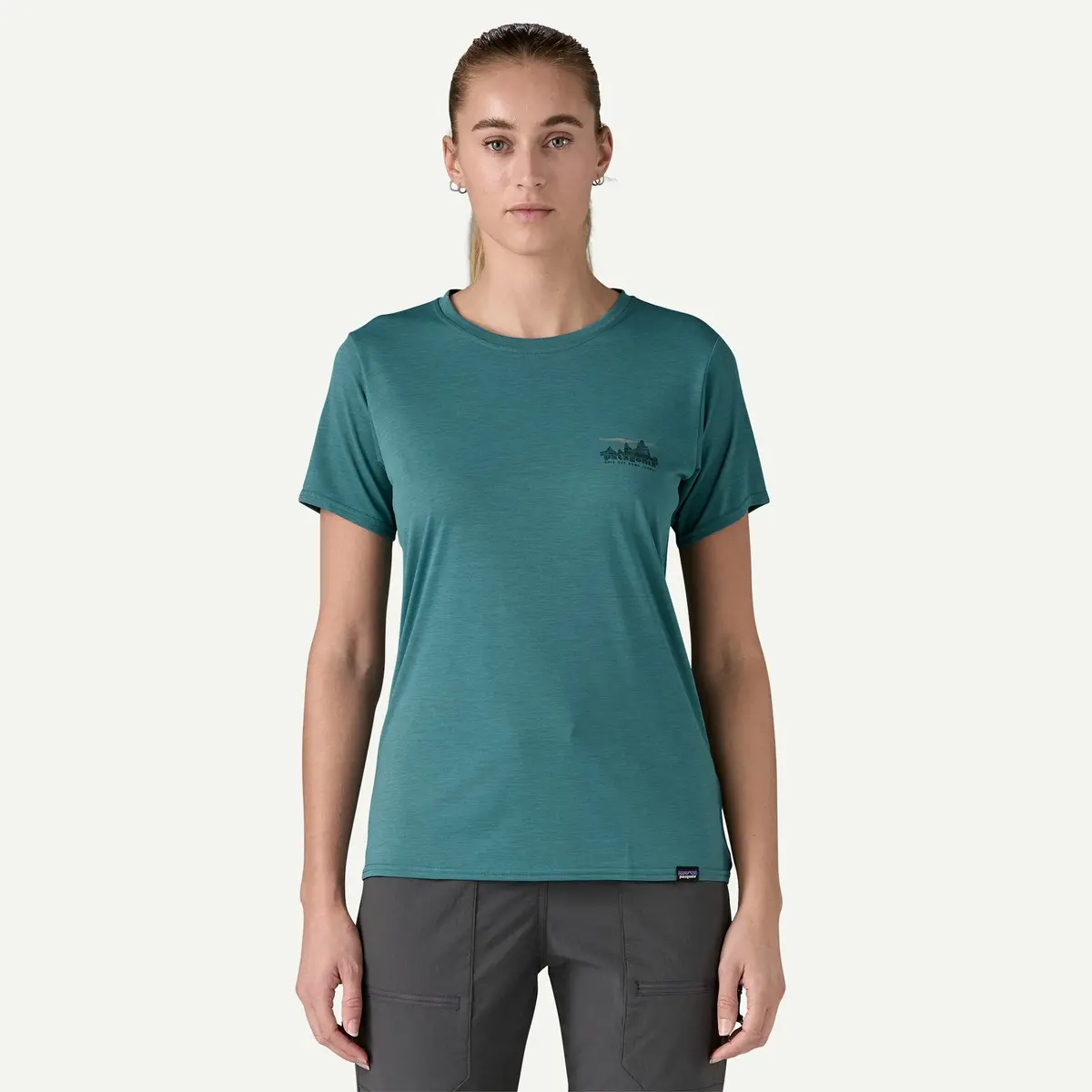 Women's Cap Cool Daily Graphic Short Sleeve Shirt 1