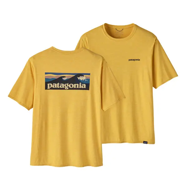 Mens Capilene Cool Daily Graphic Shirt - Waters 1