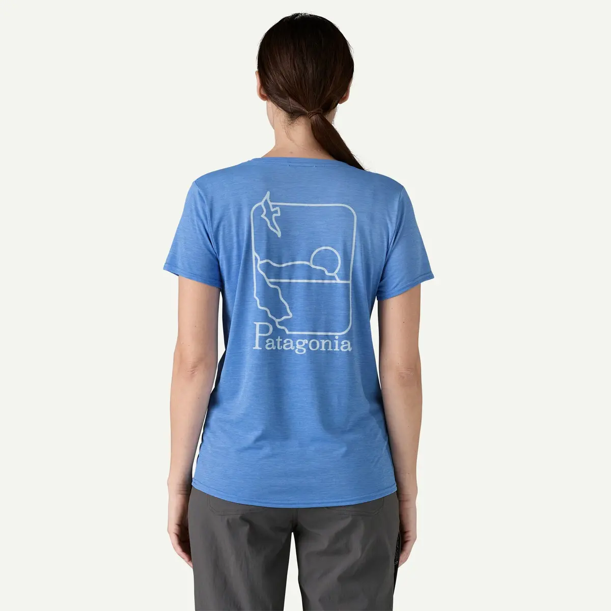Women's Capilene Cool Daily Graphic Shirt - Waters 1
