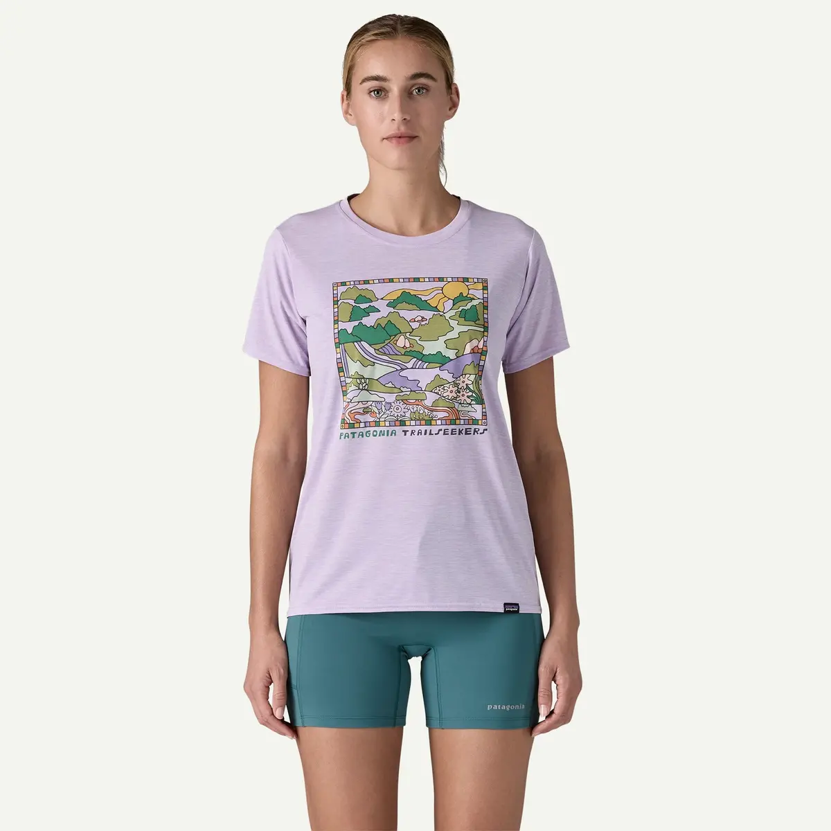 Women's Capilene Cool Daily Graphic Shirt - Lands 1