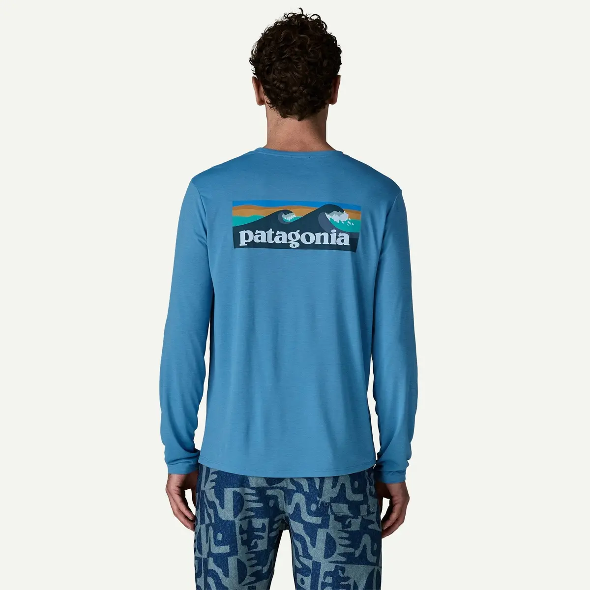 Men's Long-Sleeved Capilene Cool Daily Shirt - Boardshort Logo 2