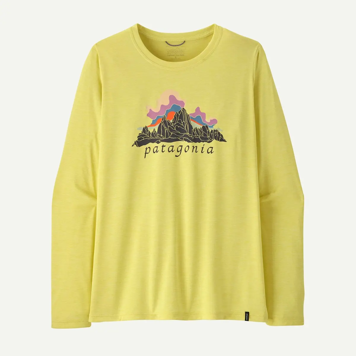 Women's Long-Sleeved Capilene Cool Daily Shirt - Fitz Roy Nimbus 1