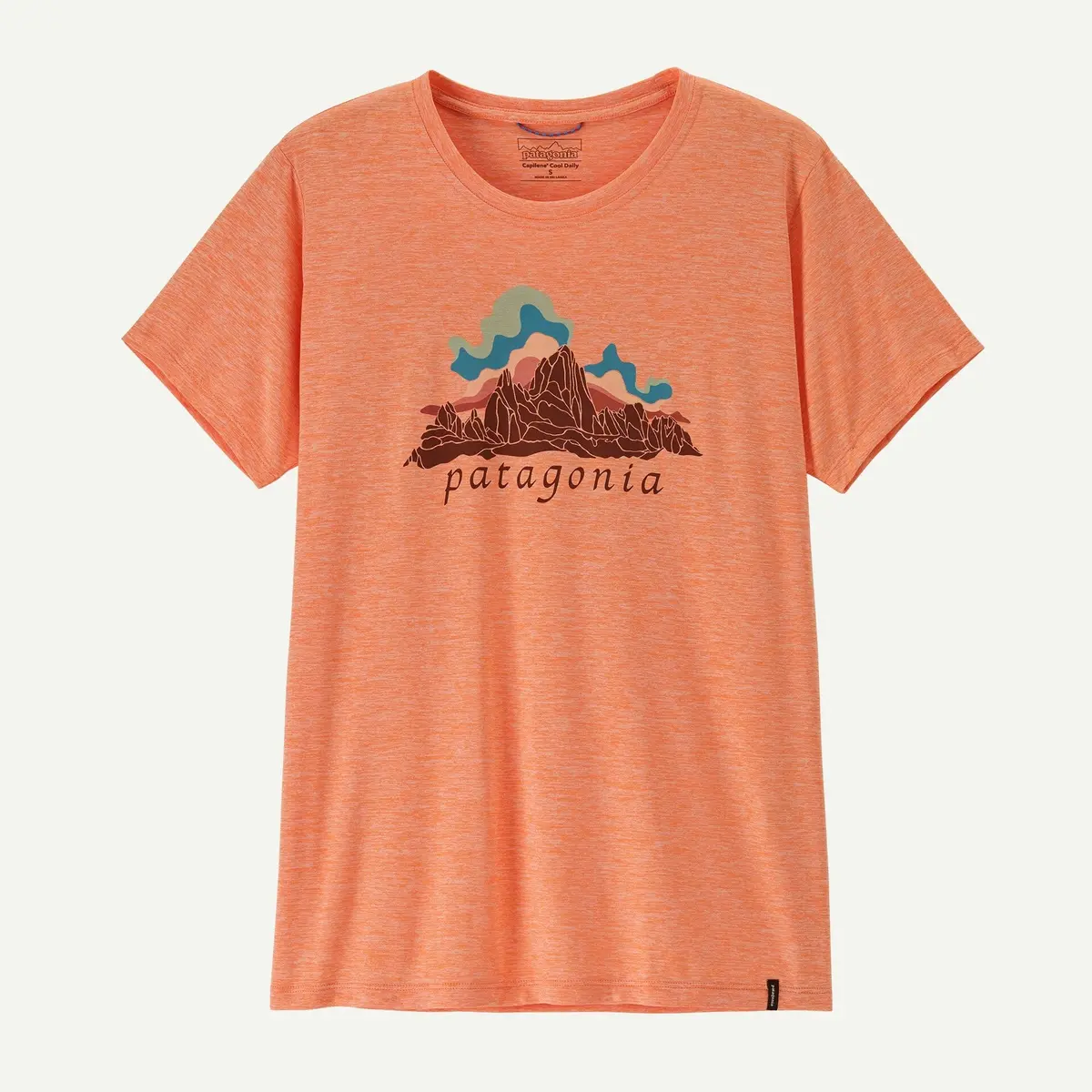 Women's Capilene Cool Daily Shirt - Fitz Roy Nimbus 1